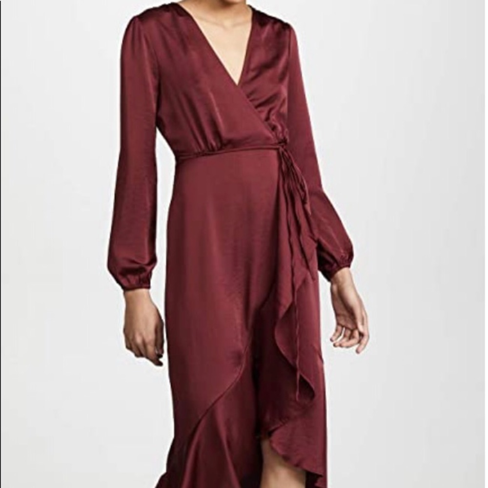 Wrap Midi dress